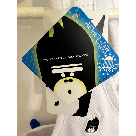 DUC Sports Womens Control Tennis Lawn Dress White Large UV Protection Stay Dry - Picture 4 of 8